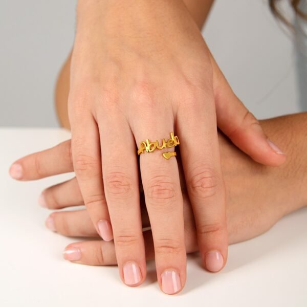 Anillo Abuela Acero 316 L - Imagen 2