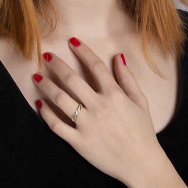 Anillo Alianza París Acero 316 L - Imagen 2
