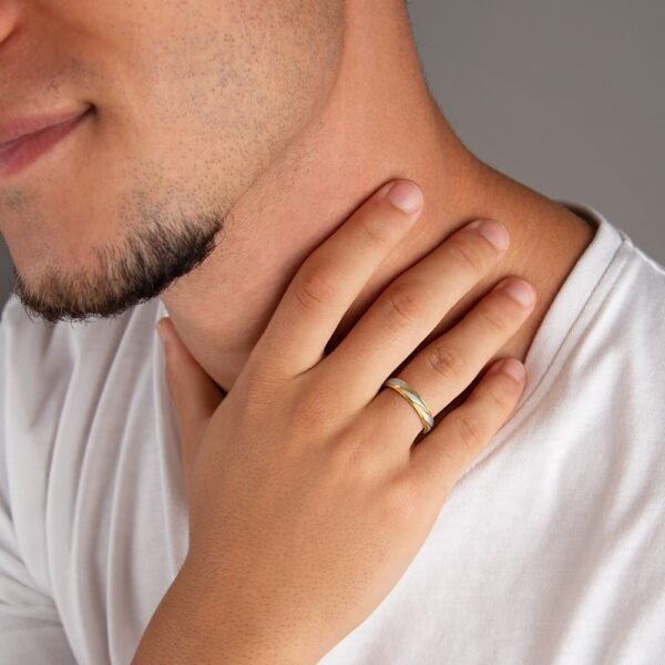 Anillo Alianza París Acero 316 L - Imagen 4