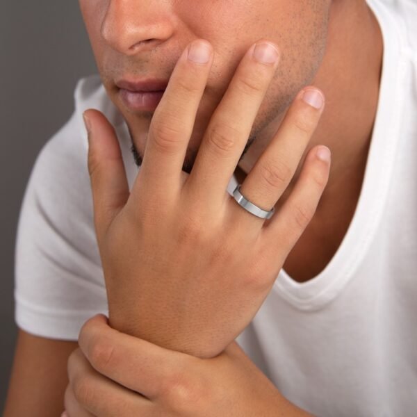 Anillo Alianza Venezia Acero 316 L - Imagen 2
