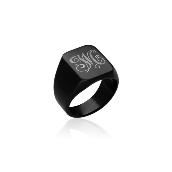 Anillo Black Force Acero 316 L - Imagen 3