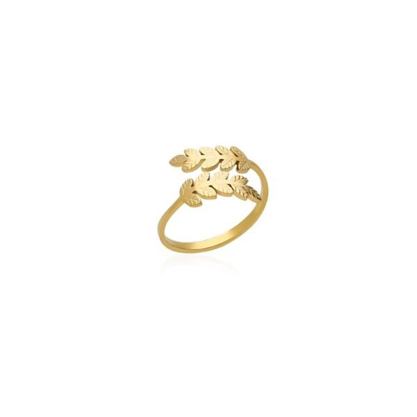 Anillo Hojas Acero 316 L