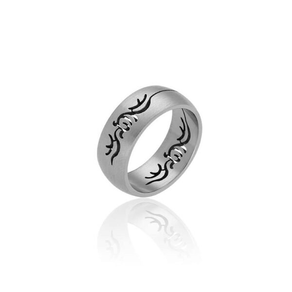Anillo Tribal Calado Acero 316 L