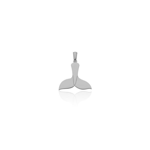 Colgante Aleta de Ballena Plata Ley 925.