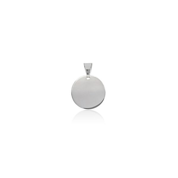 Colgante Redondo Plata Ley 925