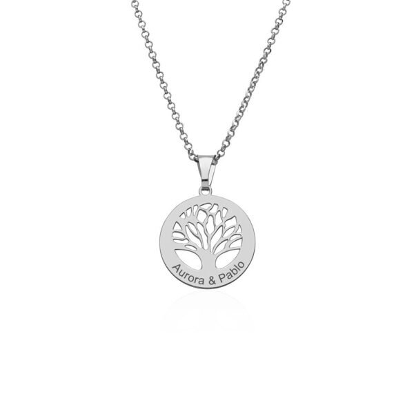 Collar Árbol de la Vida Plata Ley 925.