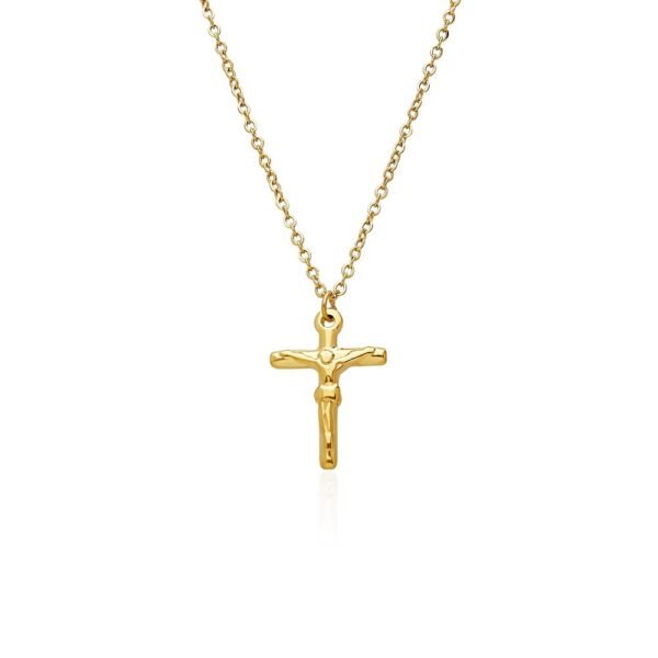 Collar Cruz de Cristo Acero 316 L