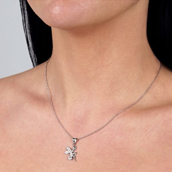 Collar Hada Circonitas Plata Ley 925 - Imagen 2