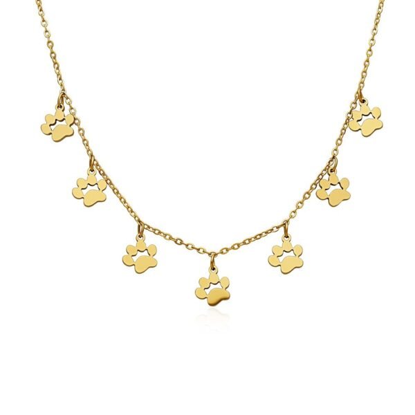 Collar Huellas Acero 316 L