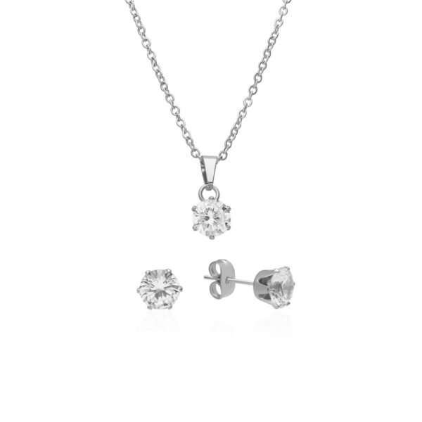 Conjunto Zirconit Acero 316 L