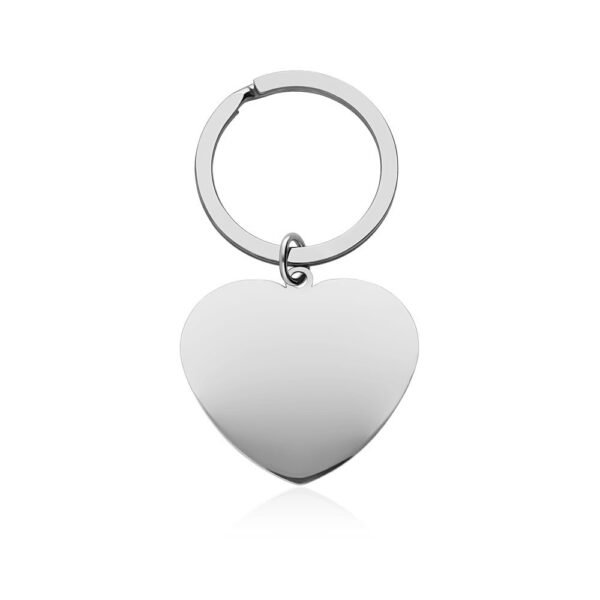 Llavero Corazón Acero 316 L