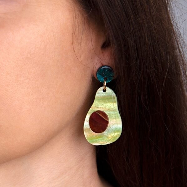 Pendientes Aguacate Fantasía - Imagen 2