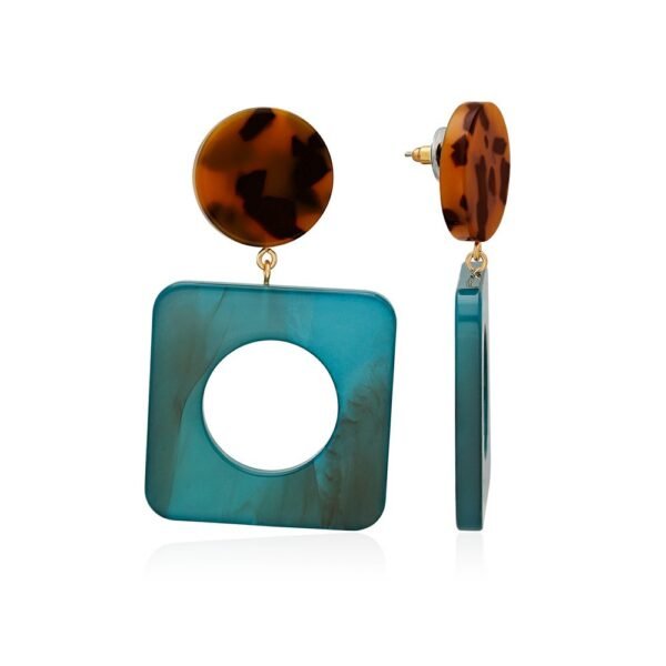 Pendientes Geométricos Fantasía.