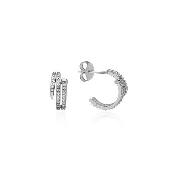 Pendientes Juste Clou Plata Ley 925