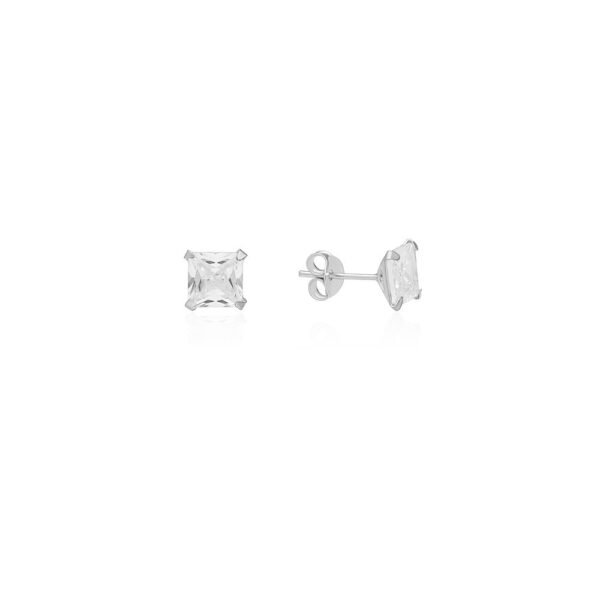Pendientes Princess Plata Ley 925