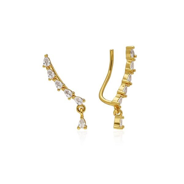 Pendientes Trepador Ear Cuff Fantasía