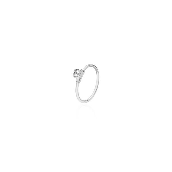 Piercing Zirconit Plata Ley 925