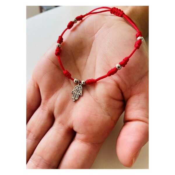 Pulsera 7 Nudos Mano Fatima Acero 316 L - Imagen 2