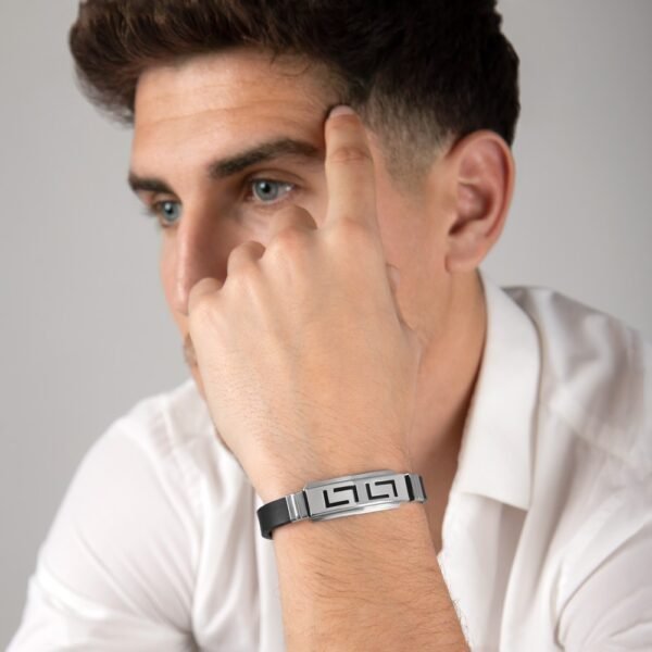 Pulsera Greca Acero 316 L - Imagen 2