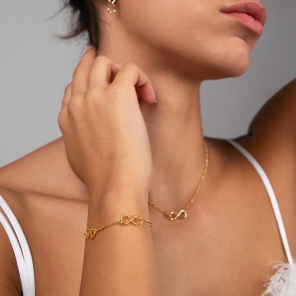 Pulsera Infinity Dance Plata Ley 925 - Imagen 2