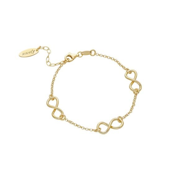 Pulsera Infinity Dance Plata Ley 925