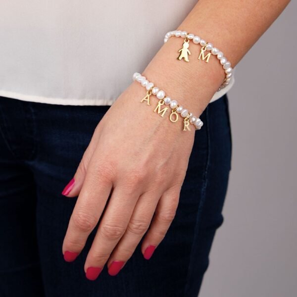 Pulsera Letters & Symbols Acero 316 L. - Imagen 2