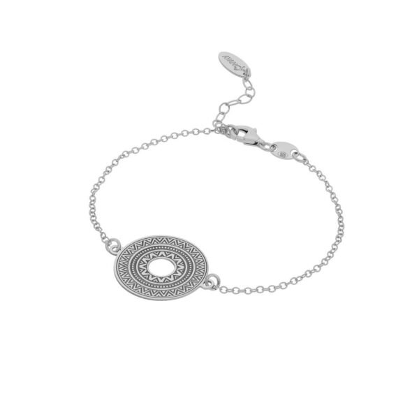 Pulsera Mandala Plata Ley 925