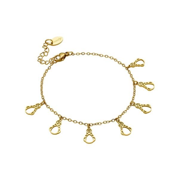 Pulsera Virgen del Rocío Acero 316 L.